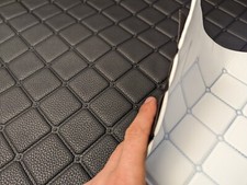 Tessuto trapuntato fintapelle isolante antirumore auto camion cabina trattore