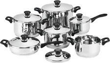Batteria pentole bavaria 12 - pentole,