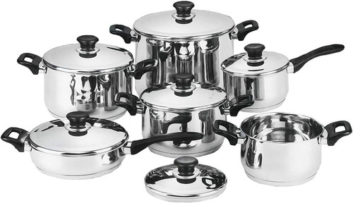Batteria pentole bavaria 12 - batteria, di