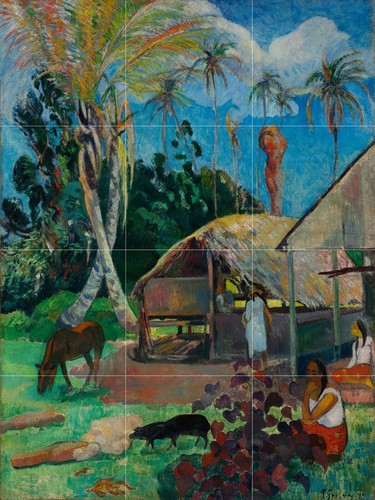 Pannello ceramica mosaico dei