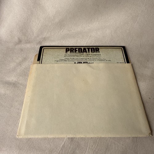 Vintage predator 1988 c64 - predator,