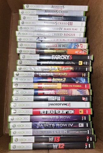 Microsoft xbox 360 games - games, -sold