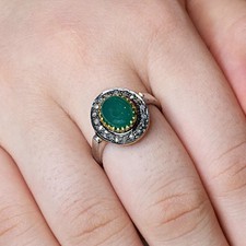 Anello vintage vittoriano - anello, in