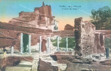 ab661 cartolina tivoli villa adriana roma