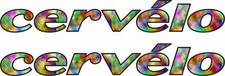 Adesivi Telaio Cervelo Logo Obliquo Mod. 1