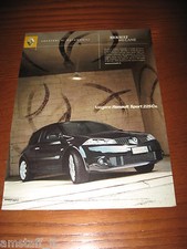 *AM27=RENAULT MEGANE SPORT 225 CV=PUBBLICITA'=ADVERTISING=WERBUNG=COUPURE=
