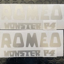 COPPIA ADESIVI ROMEO MONSTER