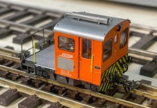 Bemo H0m Trattore di manovra a scartamento ridotto TM 2/2 19 senza scatola originale Z1-2 (2517)