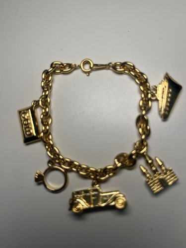 Bracciale charm vintage avon - bracciale,
