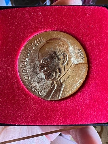 Moneta commemorativa papa