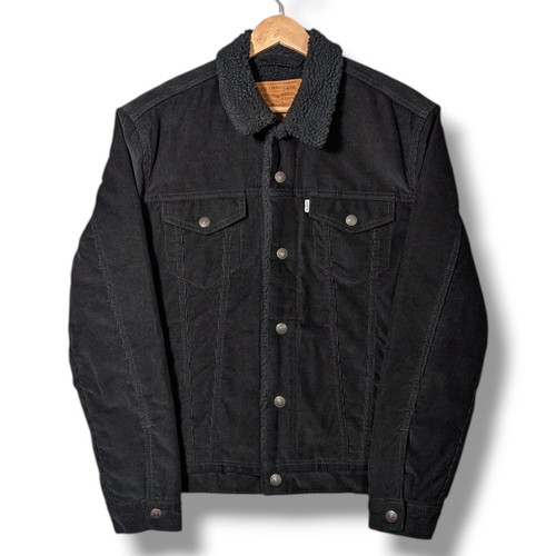 Giacca sherpa nera levis uomo - giacca,