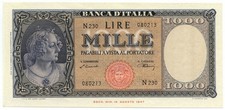 1000 LIRE ITALIA ORNATA DI