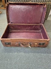 Valigia vintage in pelle