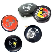 4x 60mm per Fiat Abarth Logo