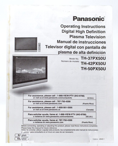 Panasonic manuale istruzioni - panasonic,