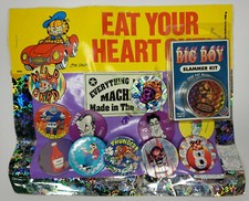 Vintage Pogs Big Boy Garfield