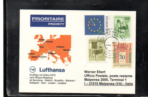 Cartolina speciale lufthansa - cartolina,