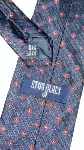 Cravatta eton blues 100 seta - eton,