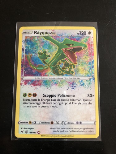 Carte pokemon rayquaza - rayquaza, amazing