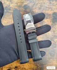 Cinturino orologio 22 mm nero