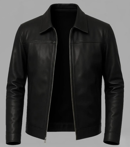 Giacca moto uomo nera - giacca,
