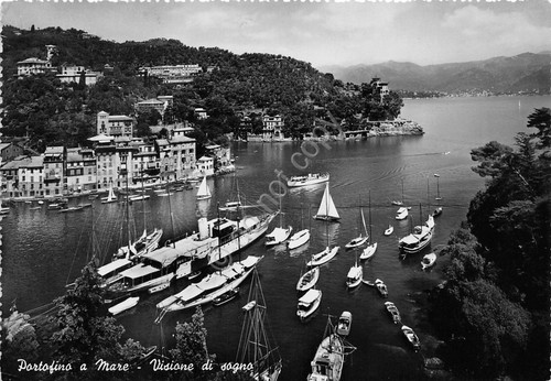 Cartolina portofino mare - cartolina,