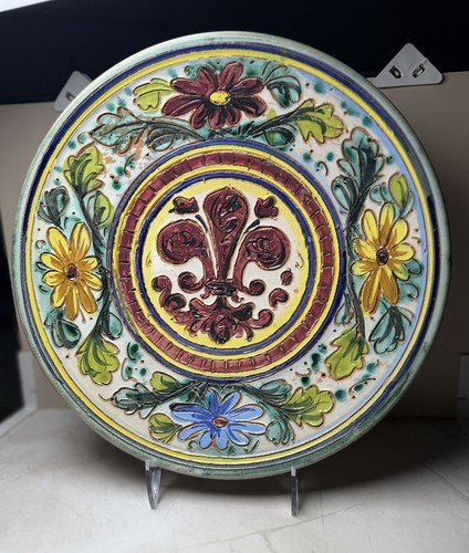 Piatto ceramica deruta italy - piatto,