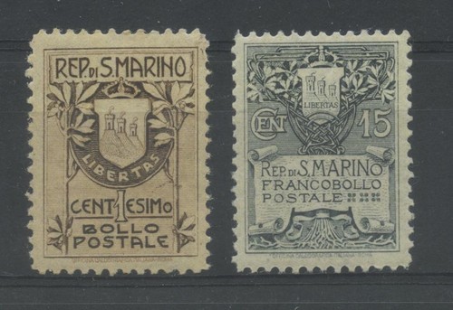 San marino 1907 stemmi 3 - marino,