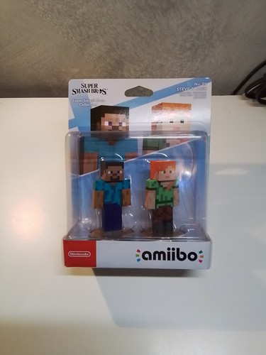 Nintendo amiibo steve alex - steve, &