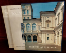 BOLLETTINO D'ARTE - RESTAURI AL QUIRINALE - testo + tavole - 1999