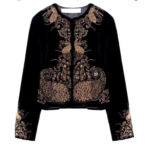 Giacca velluto zara taglia - di,