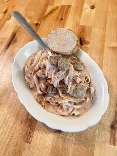 Fettuccine tartufo - fettuccine,