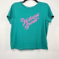 T-shirt Victoria's Secret Teal