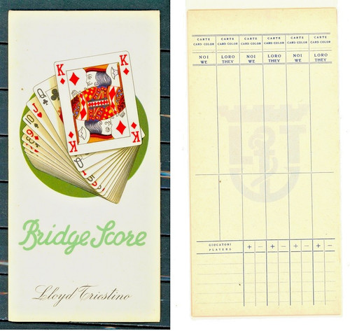 Lloyd triestino score - score, da