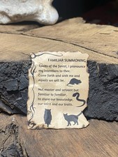 Casa delle Bambole Miniatura Scala 1/6 Pagina Grimorio Halloween Infestata Evocazione Familiare