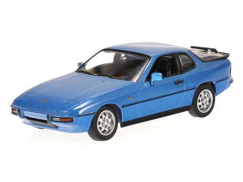 Porsche 924 1984 blu - , metallic
