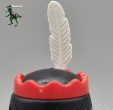 Playmobil vecchio nastro per capelli e piuma - nativo...