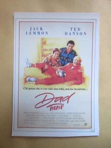 Mini locandina ciak film dad - mini,