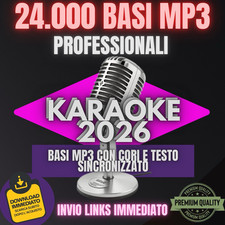 24.000 Basi per KARAOKE MP3