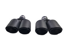 2X Terminale In Carbonio