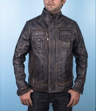 Cafe Race Vintage Style Brown