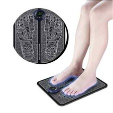 Elettrostimolatore EMS Piedi Massaggiatore Plantare Tappetino Elettrico USB