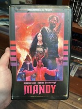 Mandy VHS 2018 Rare Horror Witter Entertainment Nicolas Cage Brand New RARE