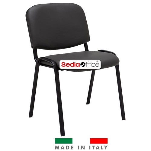 Sedia ecopelle grigio - ecopelle, lavabile
