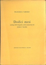 DODICI MESI  CATALOGO DELLE