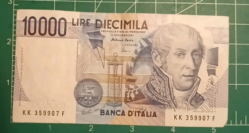 Italy 10000 lire - italy, lire,
