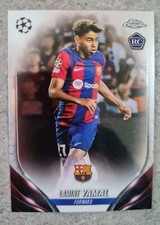 Card Lamine Yamal topps chrome 2023/24 RC Rookie Barcellona