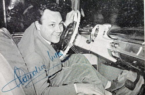 Autografo del cantante claudio - autografo,