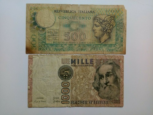 Banconota 500 lire - 500,