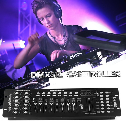Dmx512 controller console - dj,